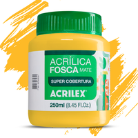 Tinta Acrílica Fosca Acrilex 250ml Nature Colors Alta Cobertura
