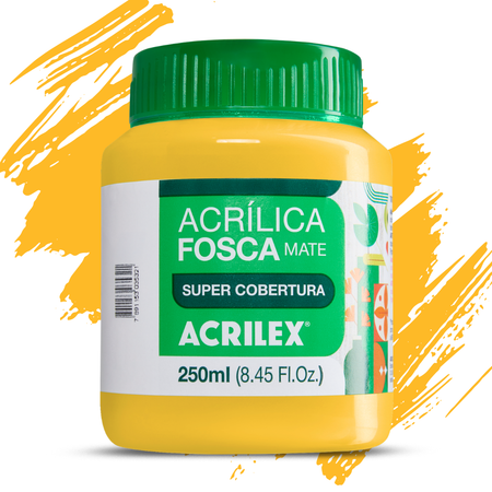 Tinta Acrílica Fosca Acrilex 250ml Nature Colors Alta Cobertura