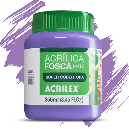 Tinta Acrílica Fosca Acrilex 250ml Nature Colors Alta Cobertura