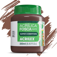 Tinta Acrílica Fosca Acrilex 250ml Nature Colors Alta Cobertura