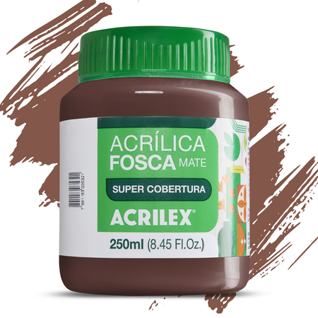 Tinta Acrílica Fosca Acrilex 250ml Nature Colors Alta Cobertura