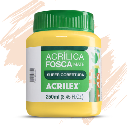 Tinta Acrílica Fosca Acrilex 250ml Nature Colors Alta Cobertura