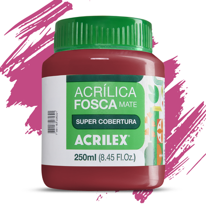 Tinta Acrílica Fosca Acrilex 250ml Nature Colors Alta Cobertura