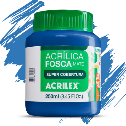 Tinta Acrílica Fosca Acrilex 250ml Nature Colors Alta Cobertura