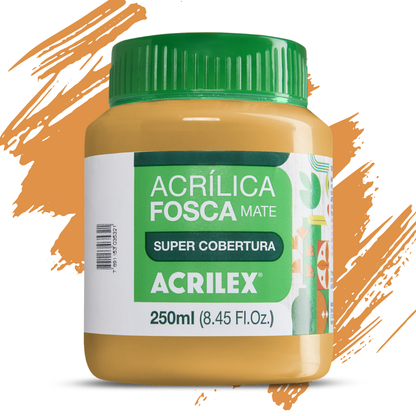 Tinta Acrílica Fosca Acrilex 250ml Nature Colors Alta Cobertura