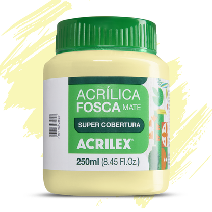 Tinta Acrílica Fosca Acrilex 250ml Nature Colors Alta Cobertura