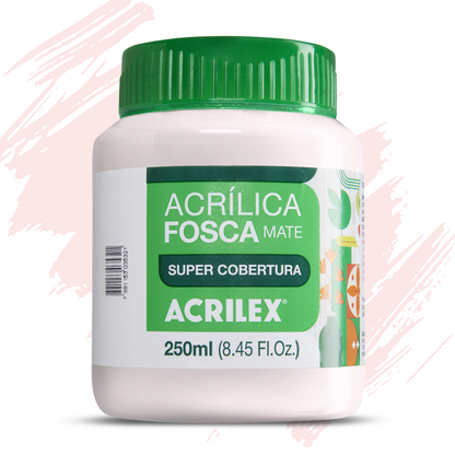 Tinta Acrílica Fosca Acrilex 250ml Nature Colors Alta Cobertura