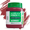 Tinta Acrílica Fosca Acrilex 250ml Nature Colors Alta Cobertura