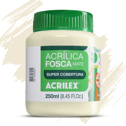 Tinta Acrílica Fosca Acrilex 250ml Nature Colors Alta Cobertura