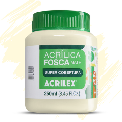 Tinta Acrílica Fosca Acrilex 250ml Nature Colors Alta Cobertura