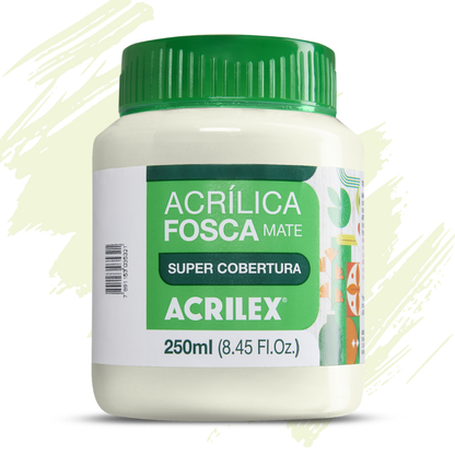 Tinta Acrílica Fosca Acrilex 250ml Nature Colors Alta Cobertura