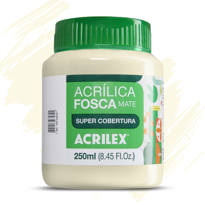 Tinta Acrílica Fosca Acrilex 250ml Nature Colors Alta Cobertura