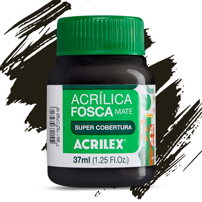 Tinta Acrílica Fosca Acrilex 37ml Nature Colors Alta Cobertura