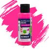 Tinta Acrílica Neon Acrilex 60ml Nature Colors Tinta Fluorescente