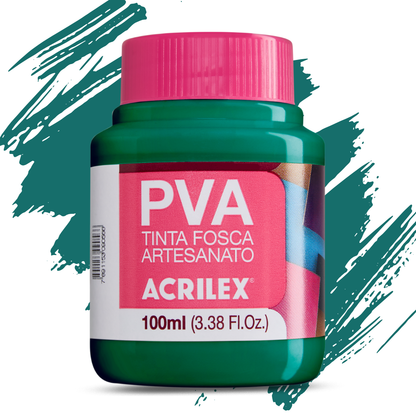 Tinta PVA Acrilex 100ml Fosca Artesanato