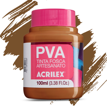 Tinta PVA Acrilex 100ml Fosca Artesanato