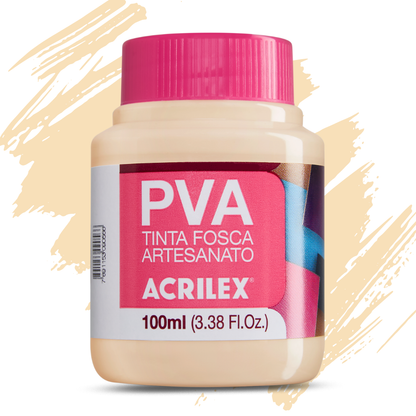Tinta PVA Acrilex 100ml Fosca Artesanato