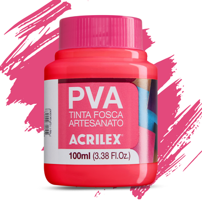 Tinta PVA Acrilex 100ml Fosca Artesanato