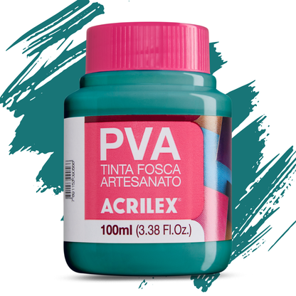 Tinta PVA Acrilex 100ml Fosca Artesanato