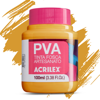 Tinta PVA Acrilex 100ml Fosca Artesanato