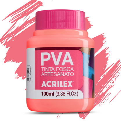 Tinta PVA Acrilex 100ml Fosca Artesanato