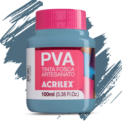 Tinta PVA Acrilex 100ml Fosca Artesanato