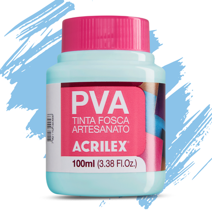 Tinta PVA Acrilex 100ml Fosca Artesanato