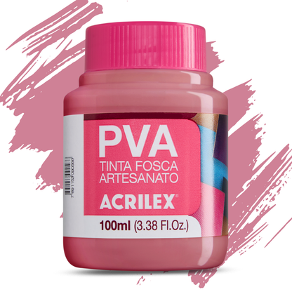 Tinta PVA Acrilex 100ml Fosca Artesanato