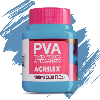 Tinta PVA Acrilex 100ml Fosca Artesanato