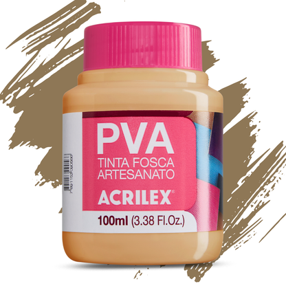 Tinta PVA Acrilex 100ml Fosca Artesanato