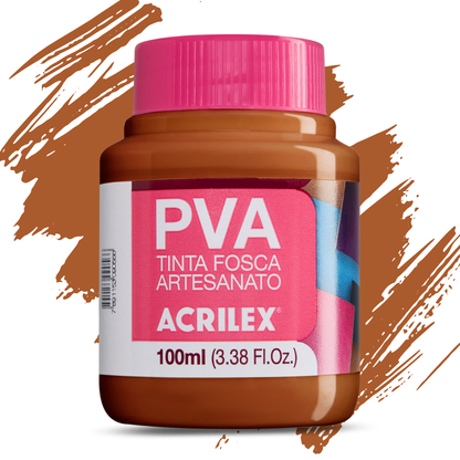 Tinta PVA Acrilex 100ml Fosca Artesanato