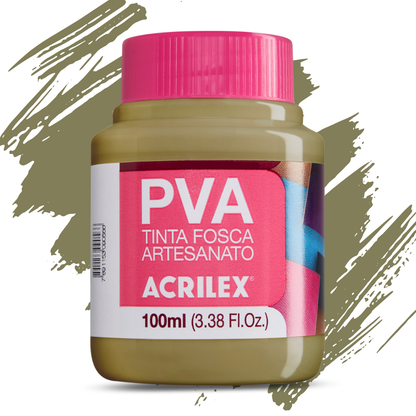 Tinta PVA Acrilex 100ml Fosca Artesanato