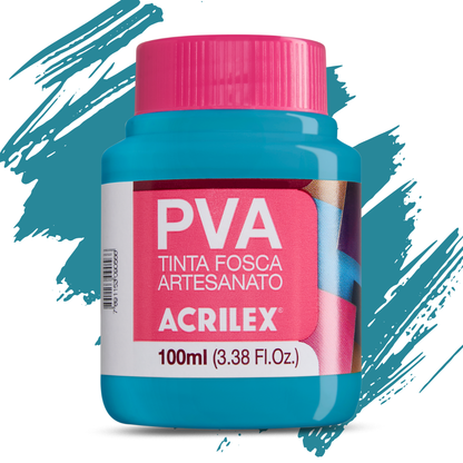 Tinta PVA Acrilex 100ml Fosca Artesanato