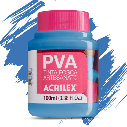 Tinta PVA Acrilex 100ml Fosca Artesanato