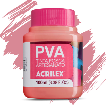 Tinta PVA Acrilex 100ml Fosca Artesanato