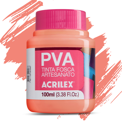 Tinta PVA Acrilex 100ml Fosca Artesanato