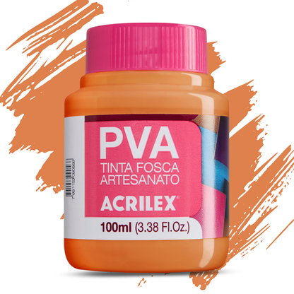 Tinta PVA Acrilex 100ml Fosca Artesanato
