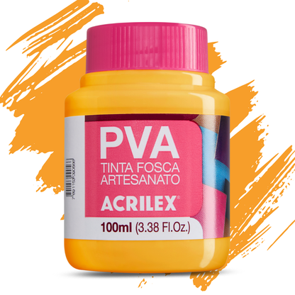 Tinta PVA Acrilex 100ml Fosca Artesanato