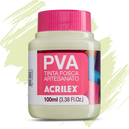 Tinta PVA Acrilex 100ml Fosca Artesanato