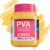 Tinta PVA Acrilex 100ml Fosca Artesanato