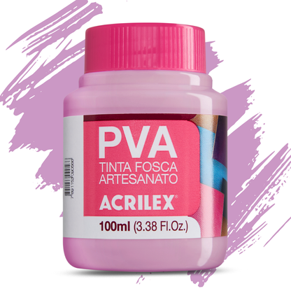 Tinta PVA Acrilex 100ml Fosca Artesanato