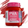 Tinta PVA Acrilex 250ml Fosca Artesanato Alta Cobertura