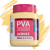Tinta PVA Acrilex 250ml Fosca Artesanato Alta Cobertura
