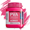 Tinta PVA Acrilex 250ml Fosca Artesanato Alta Cobertura