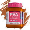 Tinta PVA Acrilex 250ml Fosca Artesanato Alta Cobertura