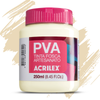 Tinta PVA Acrilex 250ml Fosca Artesanato Alta Cobertura