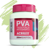 Tinta PVA Acrilex 250ml Fosca Artesanato Alta Cobertura