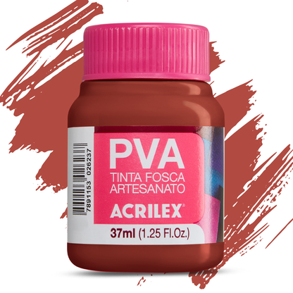 Tinta PVA Acrilex 37ml Fosca Artesanato Alta Cobertura