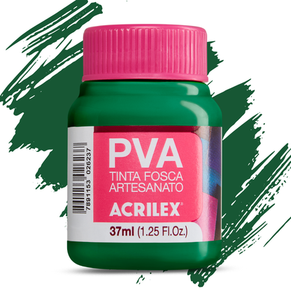 Tinta PVA Acrilex 37ml Fosca Artesanato Alta Cobertura