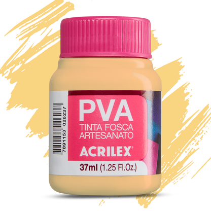Tinta PVA Acrilex 37ml Fosca Artesanato Alta Cobertura